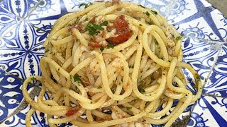 SPAGHETTONI CON LE CICALE DI MARE