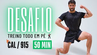 50 MIN de CARDIO para EMAGRECER em casa, sem equipamentos, sem repetições, muito INTENSO