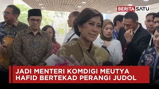 Jadi Menteri Komdigi Meutya Hafid Bertekad Perangi Judol | Beritasatu