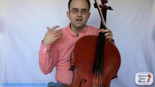 Cello Lesson - Thumb Position Vibrato - How to vibrate in thumb position