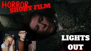 [FNSHF-25] Lights Out Short Horror Film Reaction!!! | Plus #dthreeHorrorGiveaway