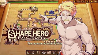 ヒーローを工場で量産するゲーム【ShapeHero Factory】