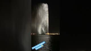 The world #highest  #fountain #jeddah