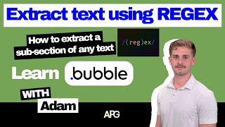 Extract with REGEX explained in Bubble.io