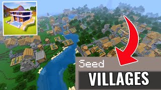 Village Seed For Craft World Block Game 3D (5 VILLAGES)