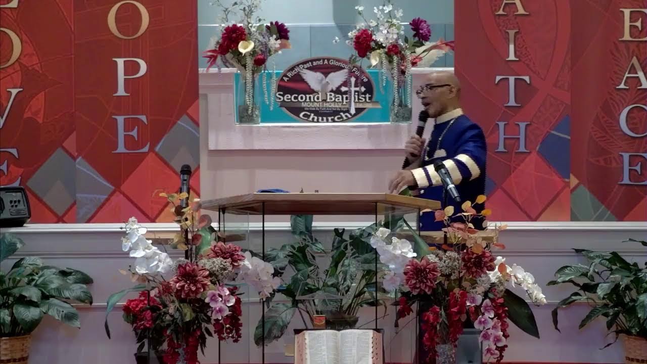 Second Baptist Church Mt Holly Morning Worship Service 01/08/2023 - YouTube