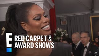 Laverne Cox Is So Excited to See Beyonce at 2017 Grammys | E! Red Carpet & Award Shows