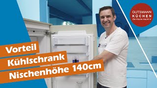 Welcher KÜHLSCHRANK bis 140cm? 0 Grad Fächer? + Gefrierfach? Unsere EMPFEHLUNG