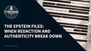 The Epstein Files When Redaction And Authenticity Break Down