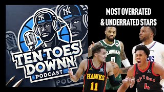 Most Overrated/Underrated Stars In NBA + NBA Seeding Predictions #nba #basketball