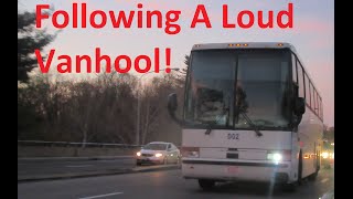 NeoplanDude | Following Privately Owned VanHool Motorcoach D02 With Loud Jake Brakes!