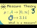 Measure Theory 3 | What is a measure?