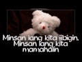 Minsan Lang Kita Iibigin - Juris (Lyrics)