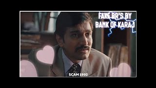FAKE BR'S SCAM BY HARSHAD MEHTA SCAM 1992