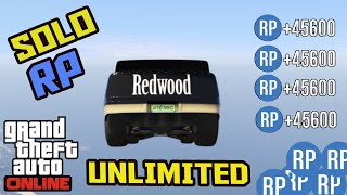 *SOLO* UNLIMITED RP METHOD - ANYONE CAN DO IT - RANK UP FAST IN GTA 5 ONLINE (GTA V UNLIMITED RP)