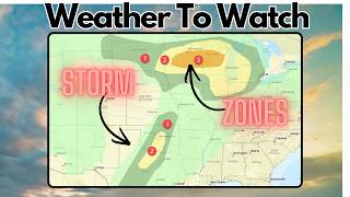 Slow Moving Storm Producing Days of Severe Thunderstorms. Pockets of Heavy Rain. Repeating Pattern!