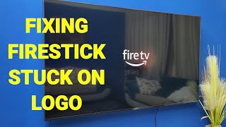 باي باي .. مشكلة توقف جهاز FIRESTICK على لوجو AMAZON .