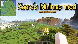 Minecraft 1.18.1 - Xaero's Minimap mod