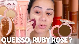 Testing the New Ruby Rose Rose Line | Cheap Makeup up to R$20