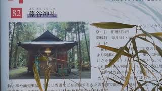 ⛩️藤谷神社の解説発見　初詣の人気スポット(❓️)　宝くじ当選にご利益のある神社とのこと #初詣 #神社 #宝くじ