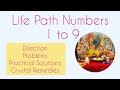 How to unlock your Life Path Number ? | 1 to 9 #numerology #english