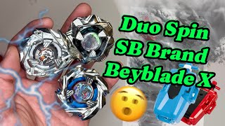 DUO SPIN ERA IS NOW ✅✅ | SB Brand Cobalt Dragoon , Weiss Tiger \u0026 Black Shell Beyblade X DUPE #noway