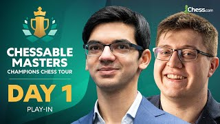 Chessable Masters Play-In Swiss | Top GMs Clash For 8 Playoff Spots On Road To Esports World Cup