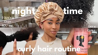 How to Keep your Curls Overnight | how to grow your curly hair faster and longer