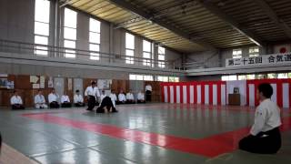 Aikido Saku Dojo Embukai 2014 - Ariga/Jorg