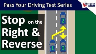 Pull up on the Right and Reverse Two Car Lengths - Driving Test Manoeuvre UK