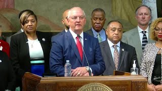 Louisiana Legislature overrides Gov. Edwards' veto of congressional maps