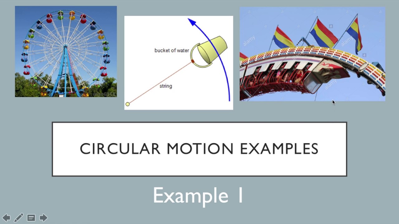 What Are 2 Examples Of Circular Motion