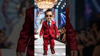 Professional Baby Model Melts Hearts on the Fashion Show Stage Vol 5 #shorts #babyfashionshow #funny