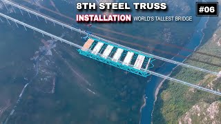 WORLD'S HIGHEST EXPRESSWAY BRIDGE CONSTRUCTION || HUAJIANG CANYON BRIDGE #project #engineering