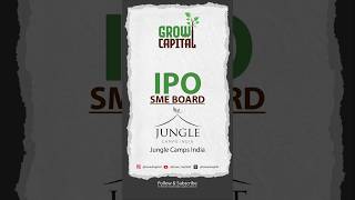 SME IPO - Jungle Camps India