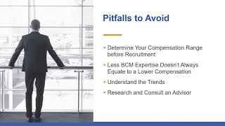 BCM Compensation Benchmarking Determining Personnel Compensation Targets