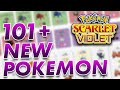 101+ NEW Pokemon (LEAKED & CONFIRMED) coming in Pokemon Scarlet and Violet