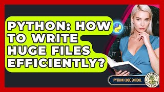 Python: How To Write Huge Files Efficiently? - Python Code School