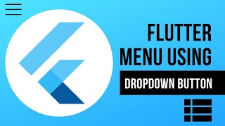 Flutter Drop Down Button Widget - Flutter Dropdown Menu Item Example