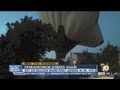 VIDEO: Panda-shaped hot air balloon lands in Del Sur neighborhood