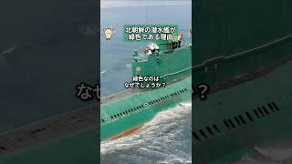 北朝鮮の潜水艦が緑色である理由