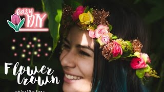 DIY Flower Crown | Priscilla Law