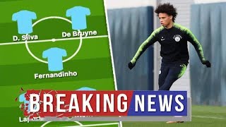 Man City team news vs Schalke: Predicted line up – Five changes but will Leroy Sane start in UCL?