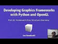 Developing Graphics Frameworks 23 - Framework Class Structure Overview