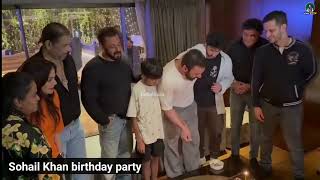 Salman Khan Funny Moments From Sohail Khan's Birthday Party #salmankhan