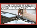 Push Pin & Trim Clip Removal Pliers Set (ARES Tool 10074) ⚒️ 3 pliers to remove fasteners with ease