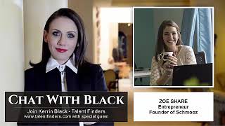 Talent Finders podcast interview Zoe Share