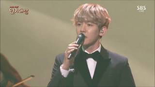 161231 Baekhyun Exo For You Ost Moon Lovers Scalet Heart Drama Awards 720p