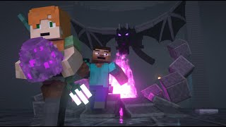 Enderdragon Egg Theft | Alex and Steve Life | Minecraft Animation