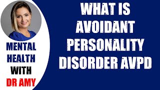 🛑WHAT IS AVOIDANT PERSONALITY DISORDER AVPD  👉 Mental Health